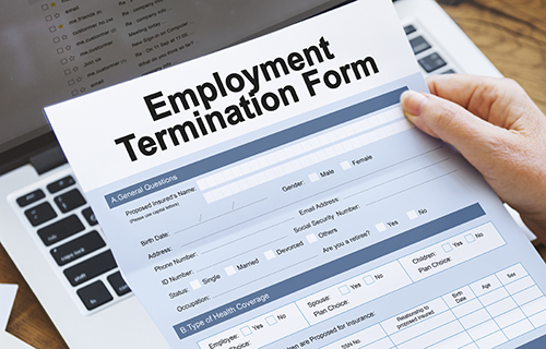 Employment Termination Form document